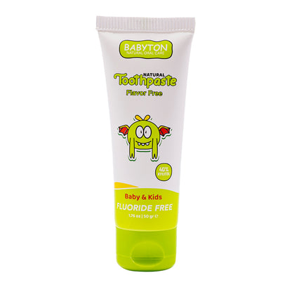 Babyton Baby And Kids Flavor Free Natural Toothpaste