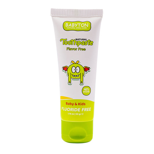 Babyton Baby And Kids Flavor Free Natural Toothpaste