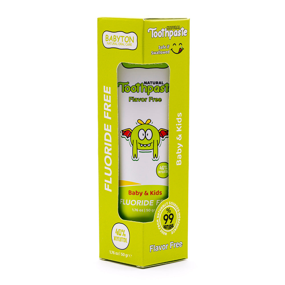 Babyton Baby And Kids Flavor Free Natural Toothpaste