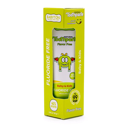 Babyton Baby And Kids Flavor Free Natural Toothpaste