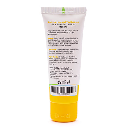 Babyton Baby And Kids Banana Natural Toothpaste