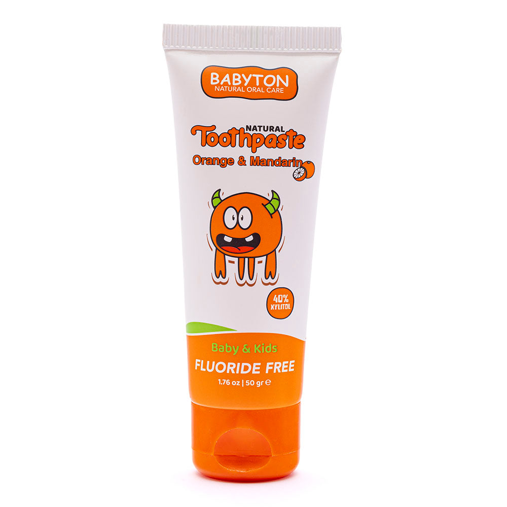 Babyton Baby And Kids Orange & Mandarin Natural Toothpaste