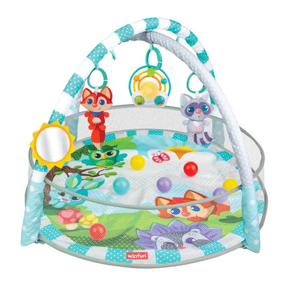 مساحة لعب من وينفن: بساط ألعاب وبركة كرات