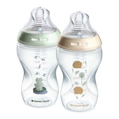 Tommee Tippee Natural Start Bottle Pond (Boy, 340ml) - Pack of 2