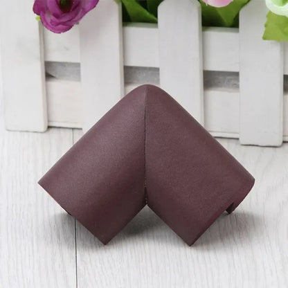 Baby Safe Furniture Corner Bump Guards 10-Piece Set – Brown