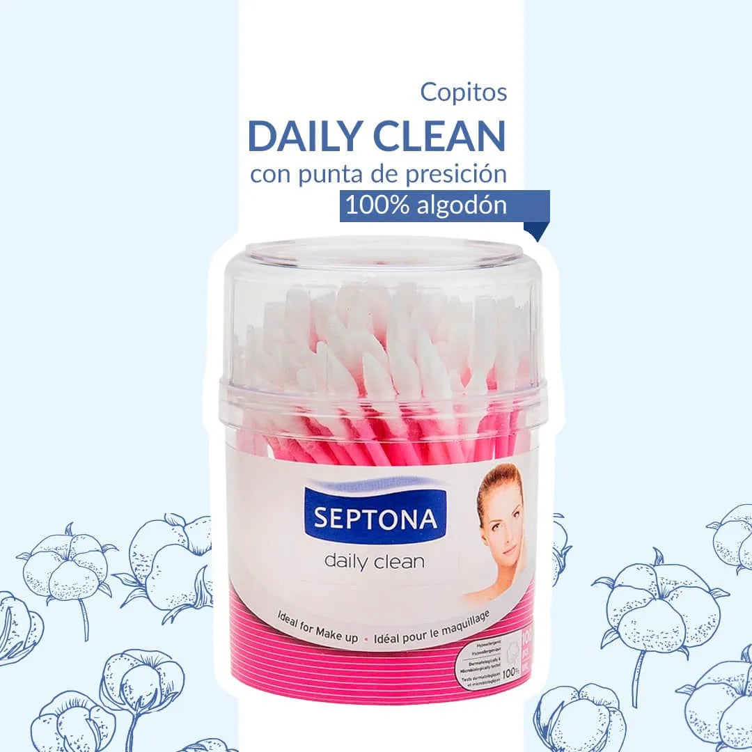 Septona Beauty Cotton Buds Daily Clean (100 Pcs)