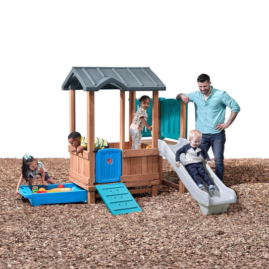 Step2 Woodland Adventure Playhouse & Slide