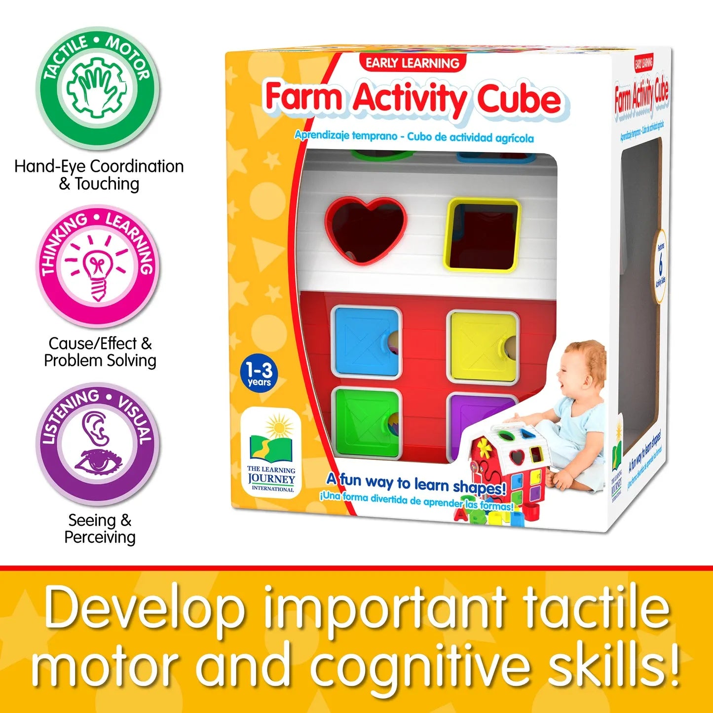 The Learning Journey Farm Activity Cube