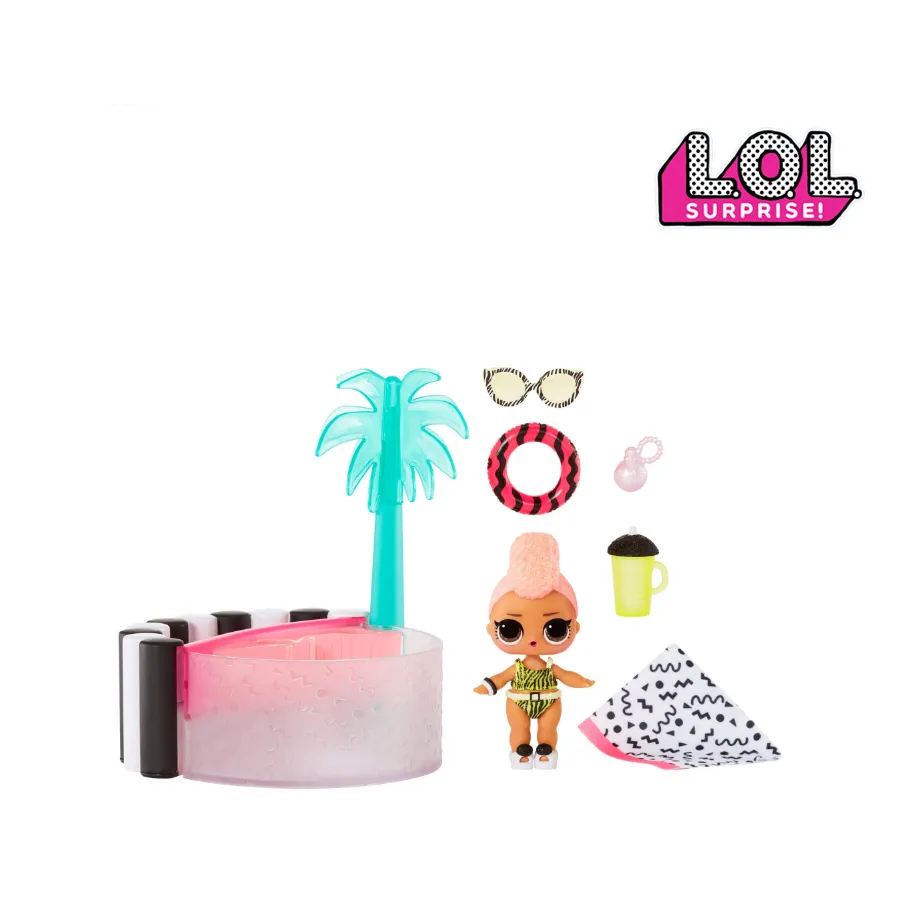 L.O.L. Surprise! Furniture Playset with Doll – Assorted