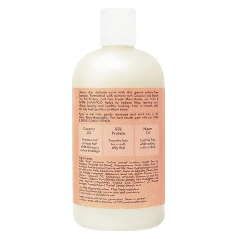 Shea Moisture Coconut &hibiscus Shampoo (384ml)