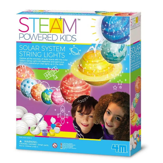 4M - Girl STEAM Solar System String Lights - Multicolor
