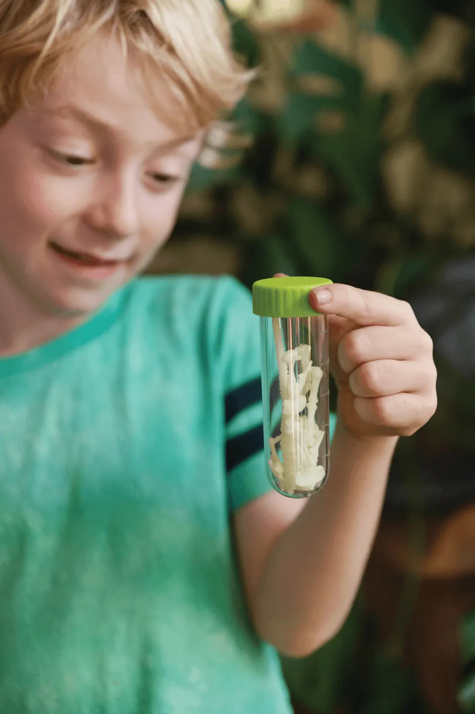 4M - KidzLabs Glowing T-Rex Skeleton Science Kit - Multicolor