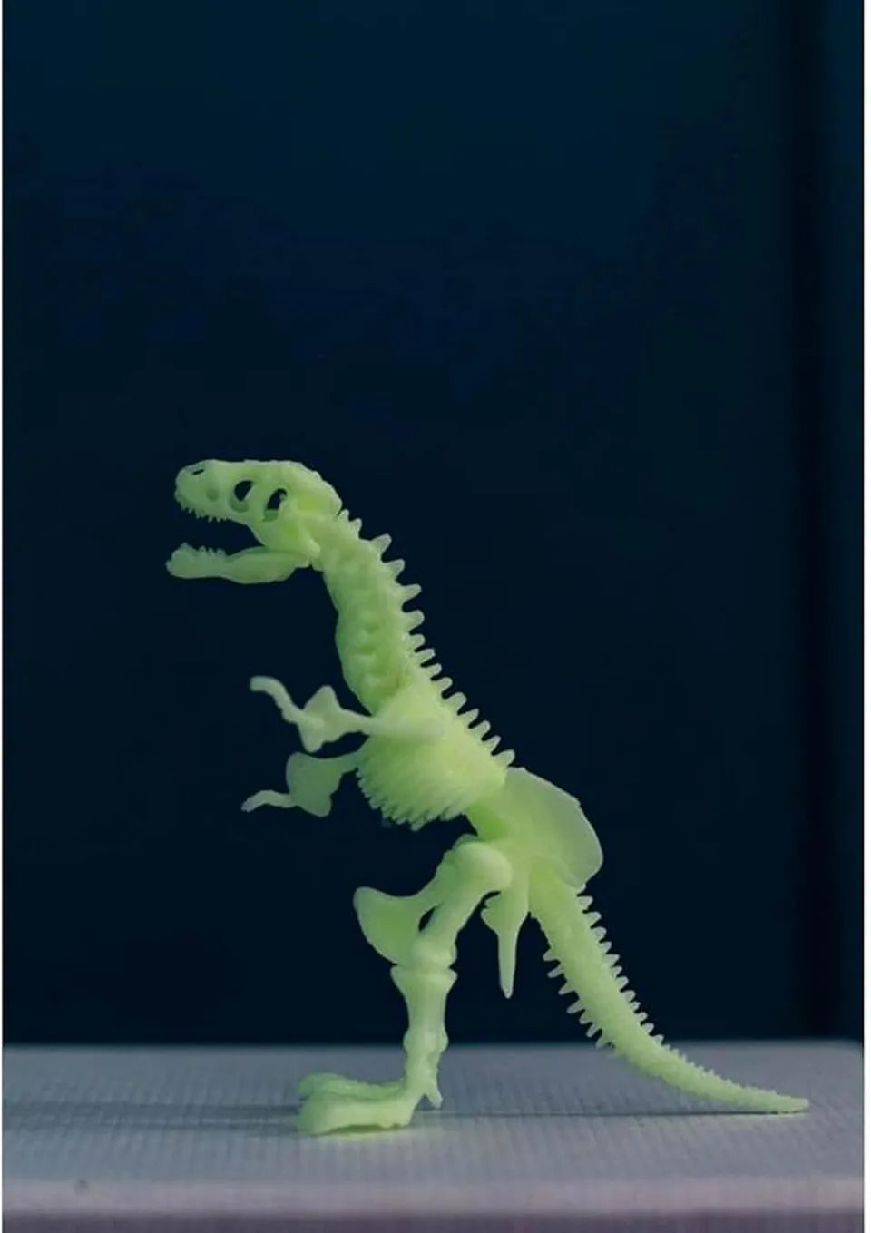 4M - KidzLabs Glowing T-Rex Skeleton Science Kit - Multicolor