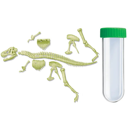 4M - KidzLabs Glowing T-Rex Skeleton Science Kit - Multicolor