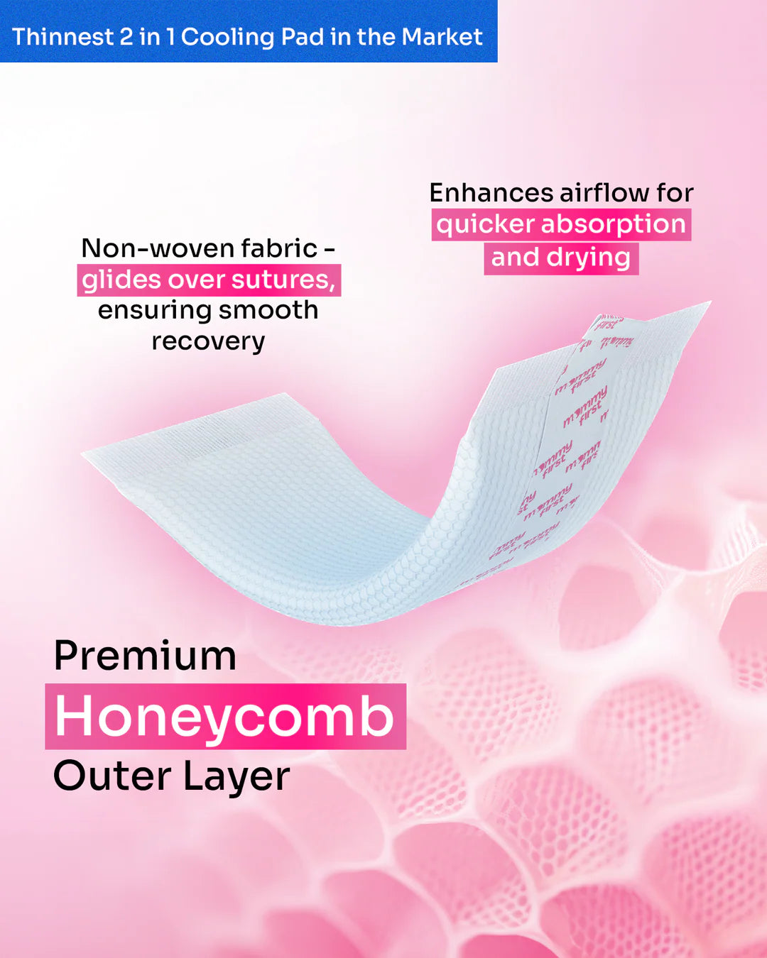 Mommy First Cooling Pad - Pack of 8