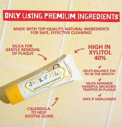 Jack N' Jill Natural Toothpaste (1pc, 50g)