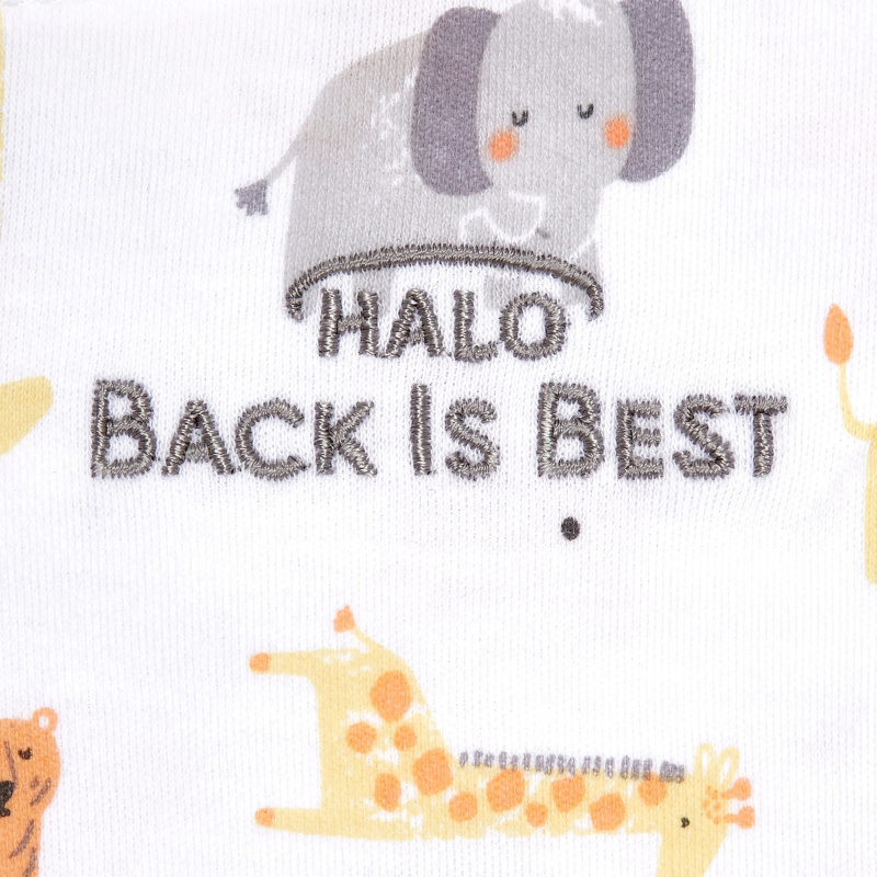 Halo SleepSack 100% Cotton Wearable Blanket - Jungle (0.5 TOG)