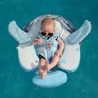 Mambobaby Float Angel Blue With Canopy