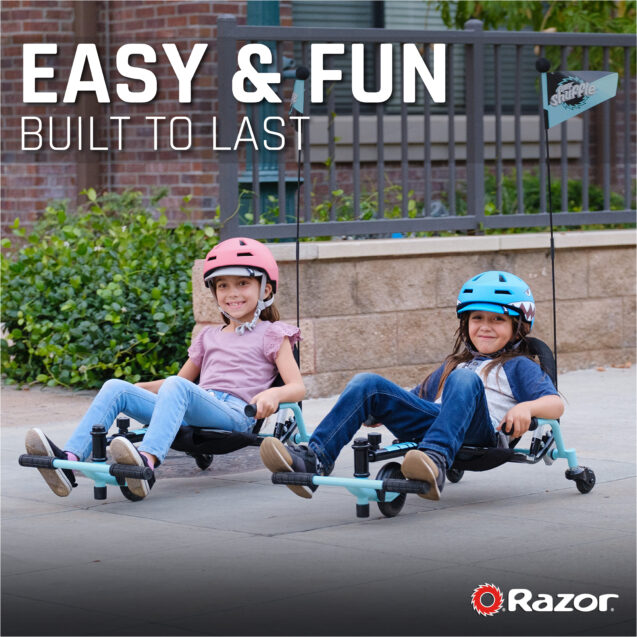 Razor Crazy Cart Shuffle (Black /Teal)