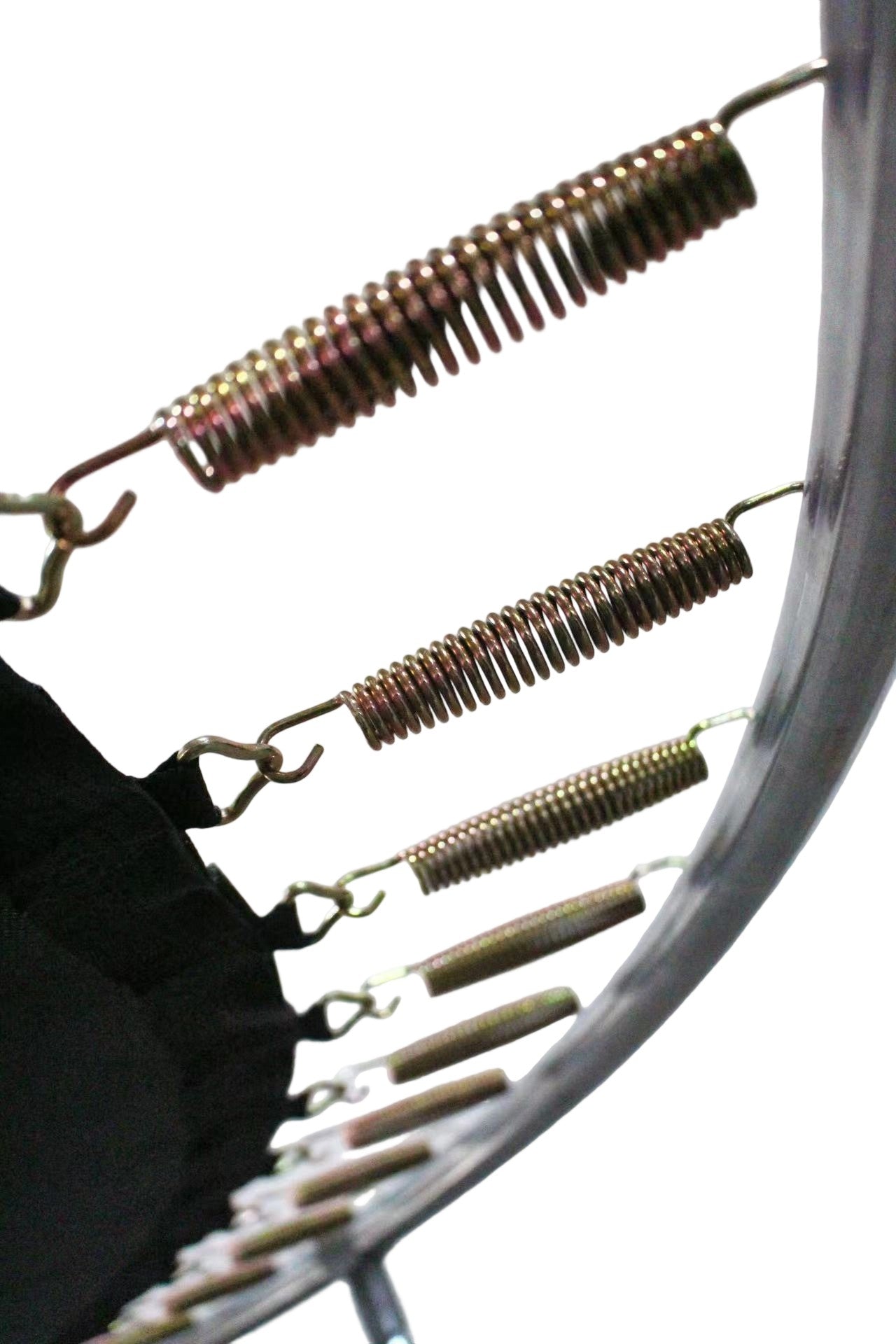 Fun Jump 14 Ft Blue Trampoline With Outside Short Pole Safety Net and Ladder