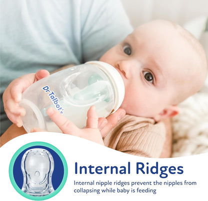 Dr. Talbot's Soft Flex Easy Latch Bottle Feeding Nipples (Slow Flow) - Pack of 2
