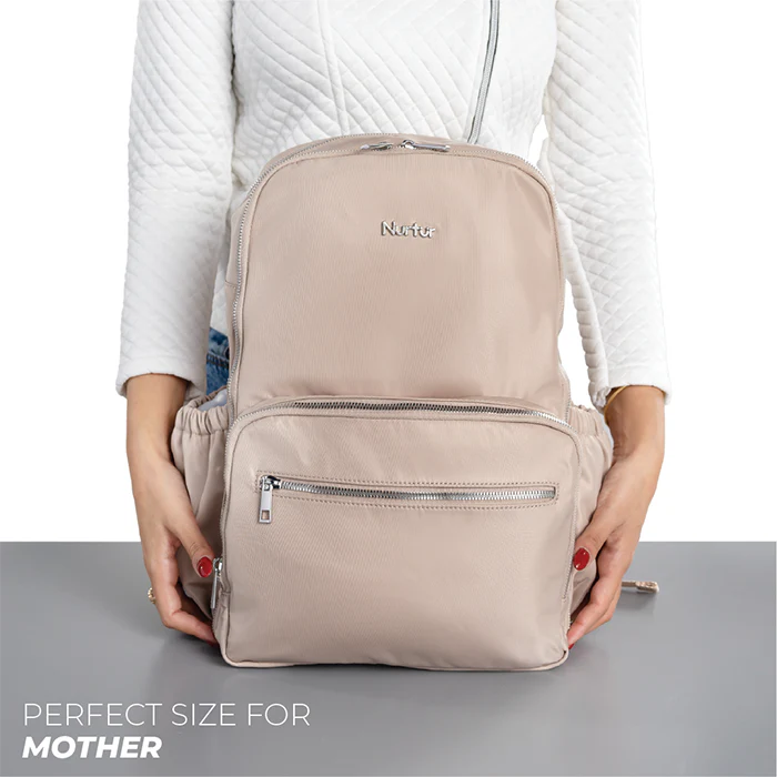 Nurtur Maverick Diaper Bag With Bottle Insulator and Changing Pad