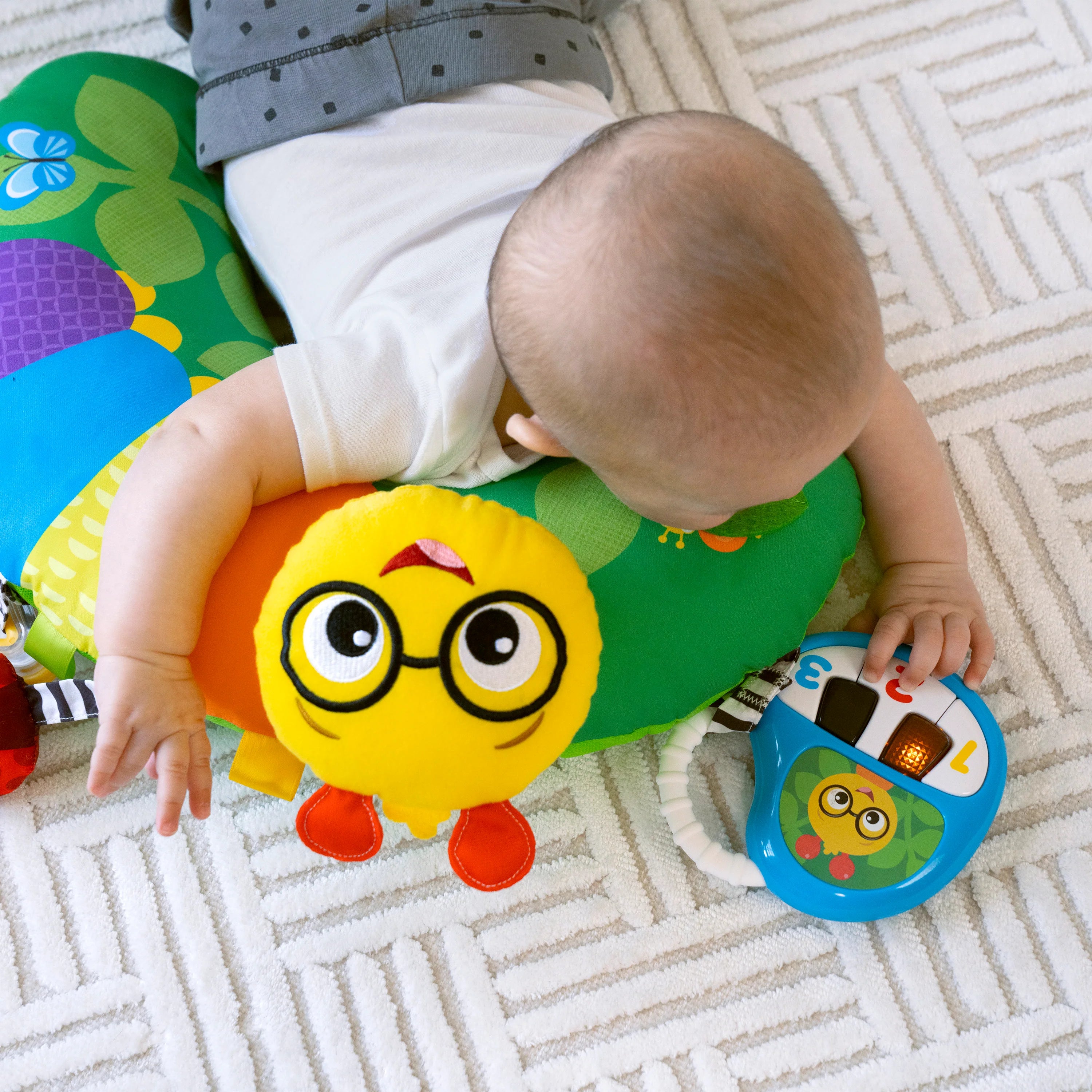 Baby Einstein Cal A Pillow Tummy Time Activity Pillow