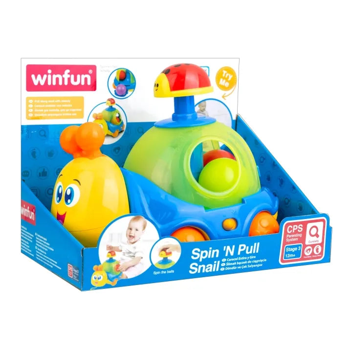 Winfun Spin and Pull Snail