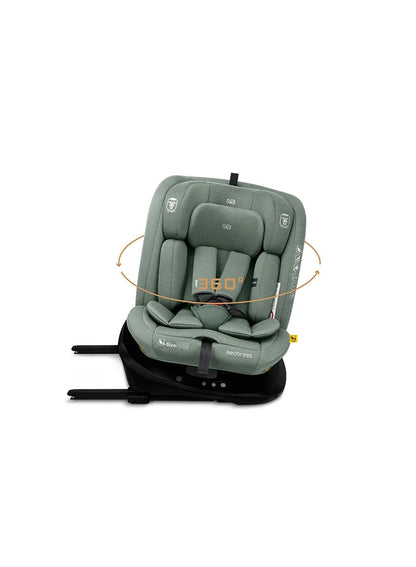 نيو بريز I‑Vilo 360° ISOFIX I‑Size مقعد سيارة للأطفال الكل في واحد (أسود)