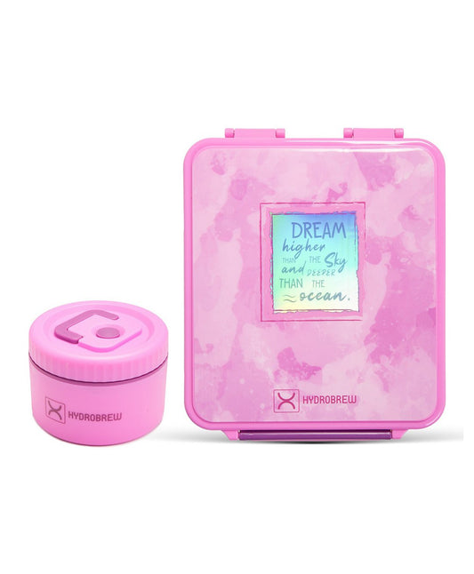 Hydrobrew Bento Lunch Box With Steel Food Jar
