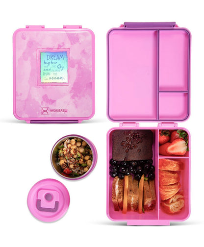 Hydrobrew Bento Lunch Box With Steel Food Jar