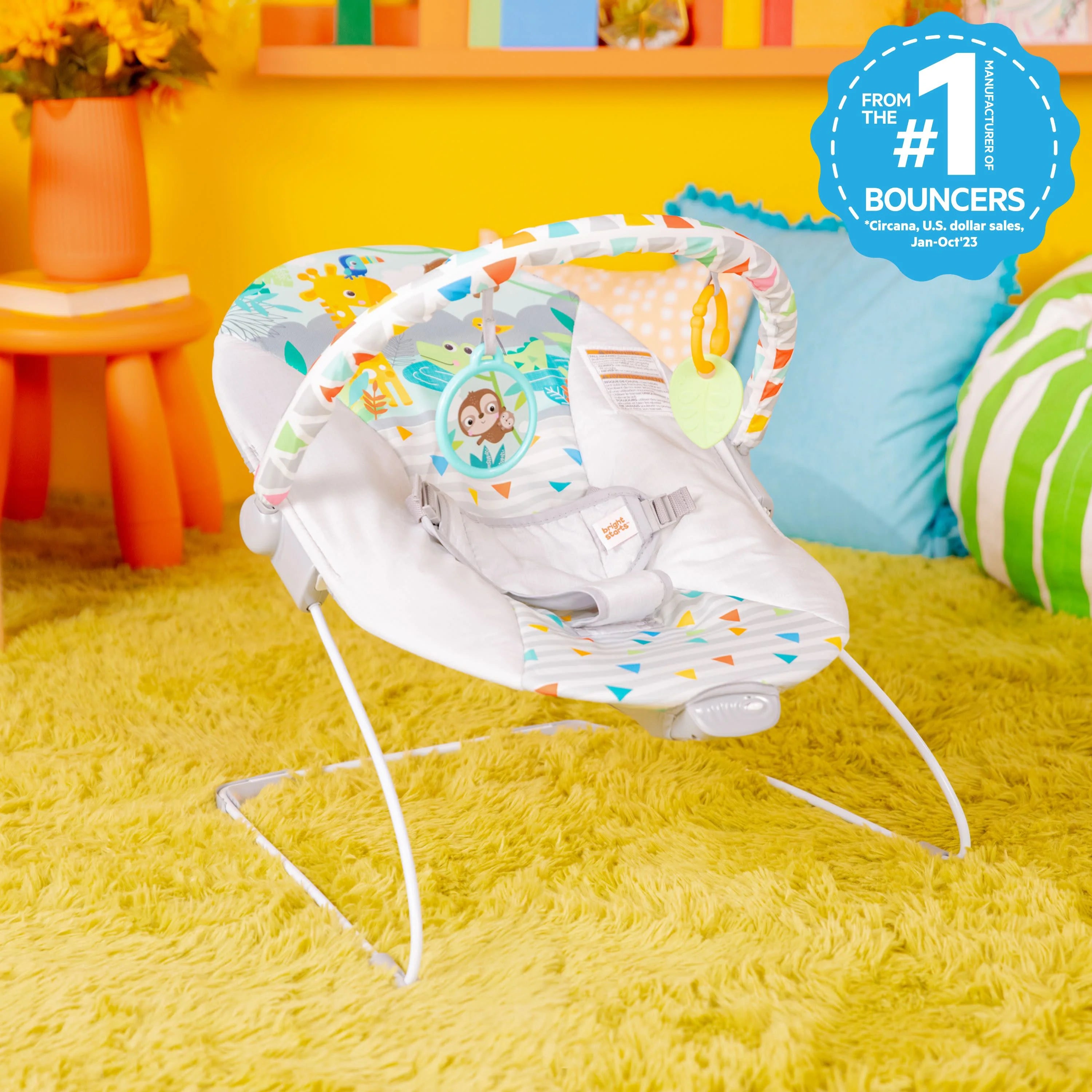 Bright Starts Safari Fun™ Vibrating Bouncer