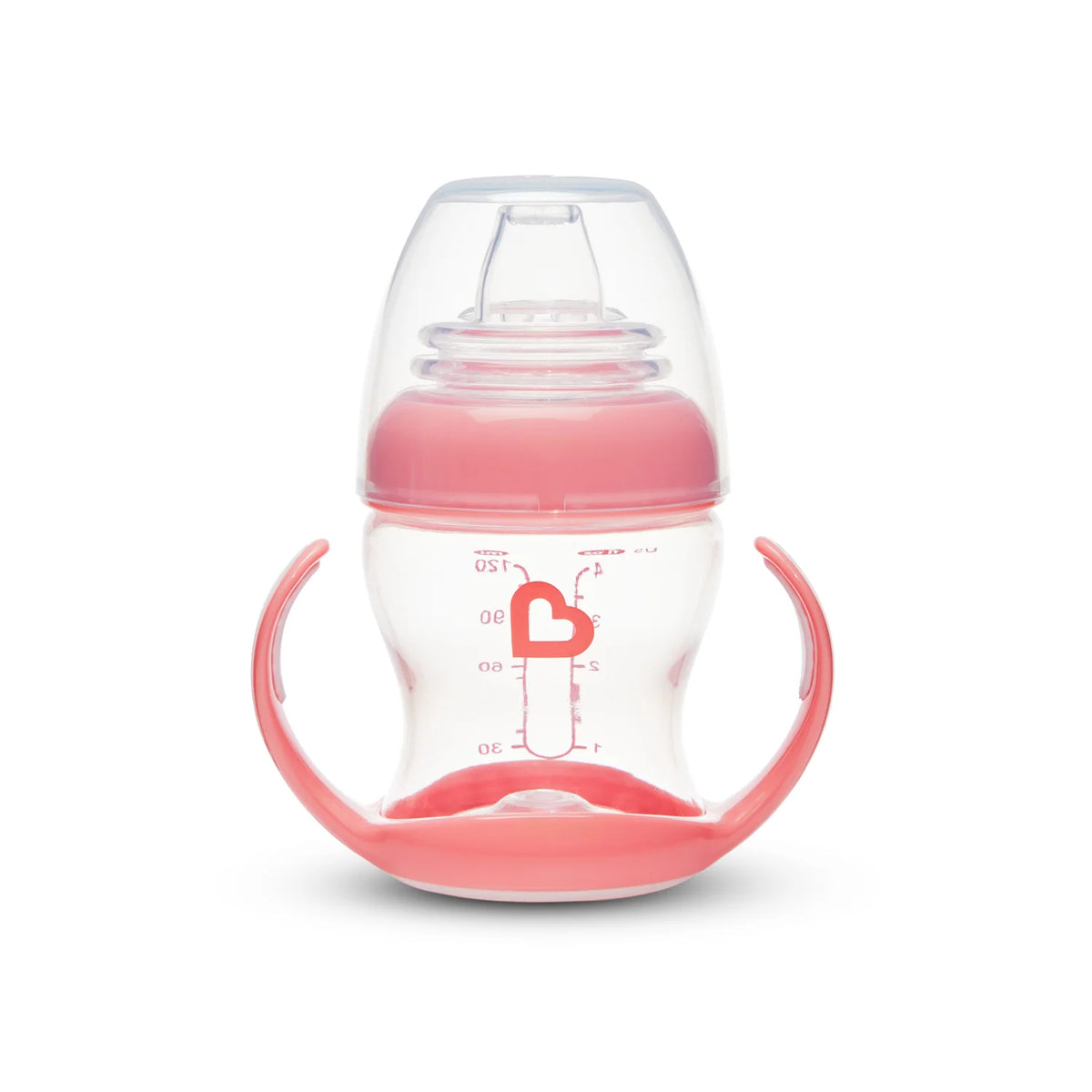Munchkin Gentle Transition Clear Refreshed Design (Pink, 4oz)