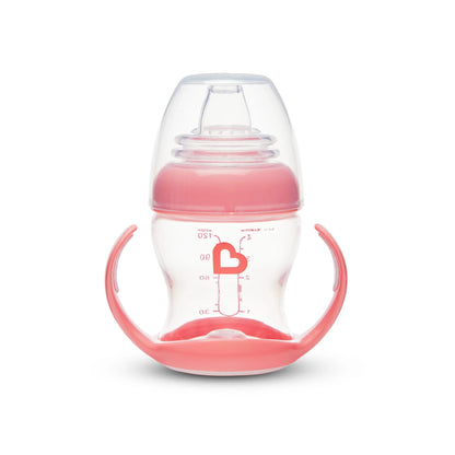 Munchkin Gentle Transition Clear Refreshed Design (Pink, 4oz)