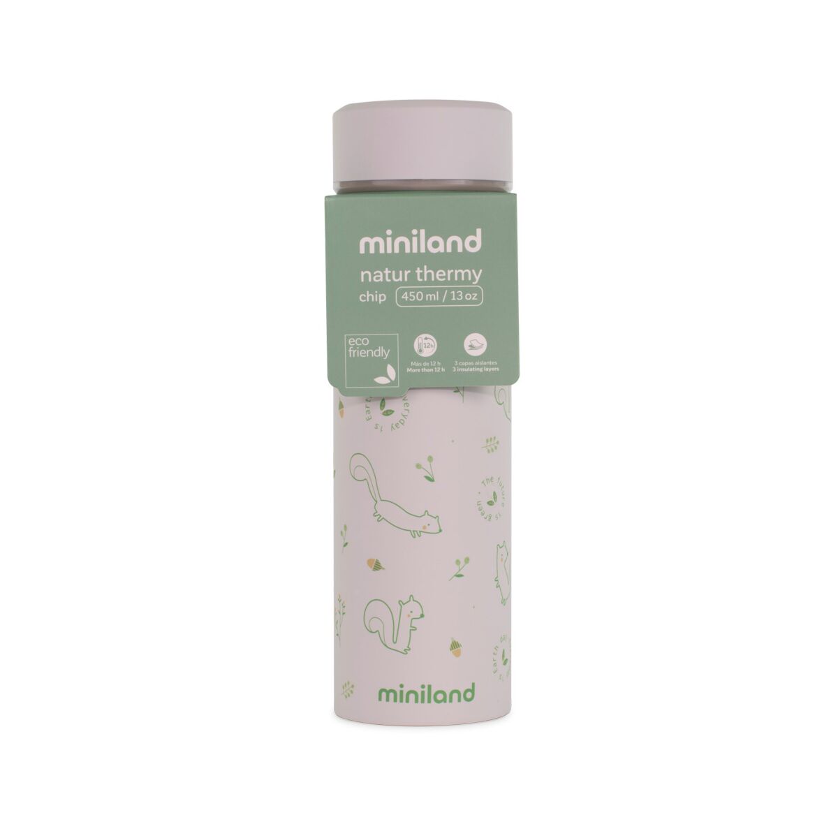 Miniland Natur Thermos (450ml, Chip)