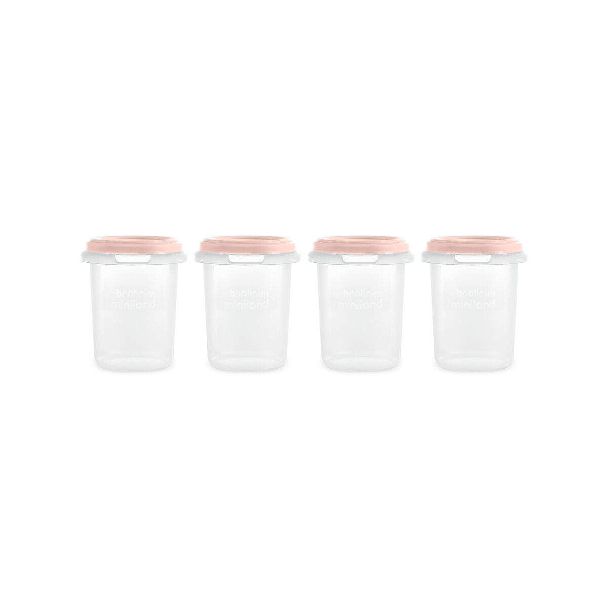 Miniland Hermisized Baby Food Containers (250ml) - Pack of 4