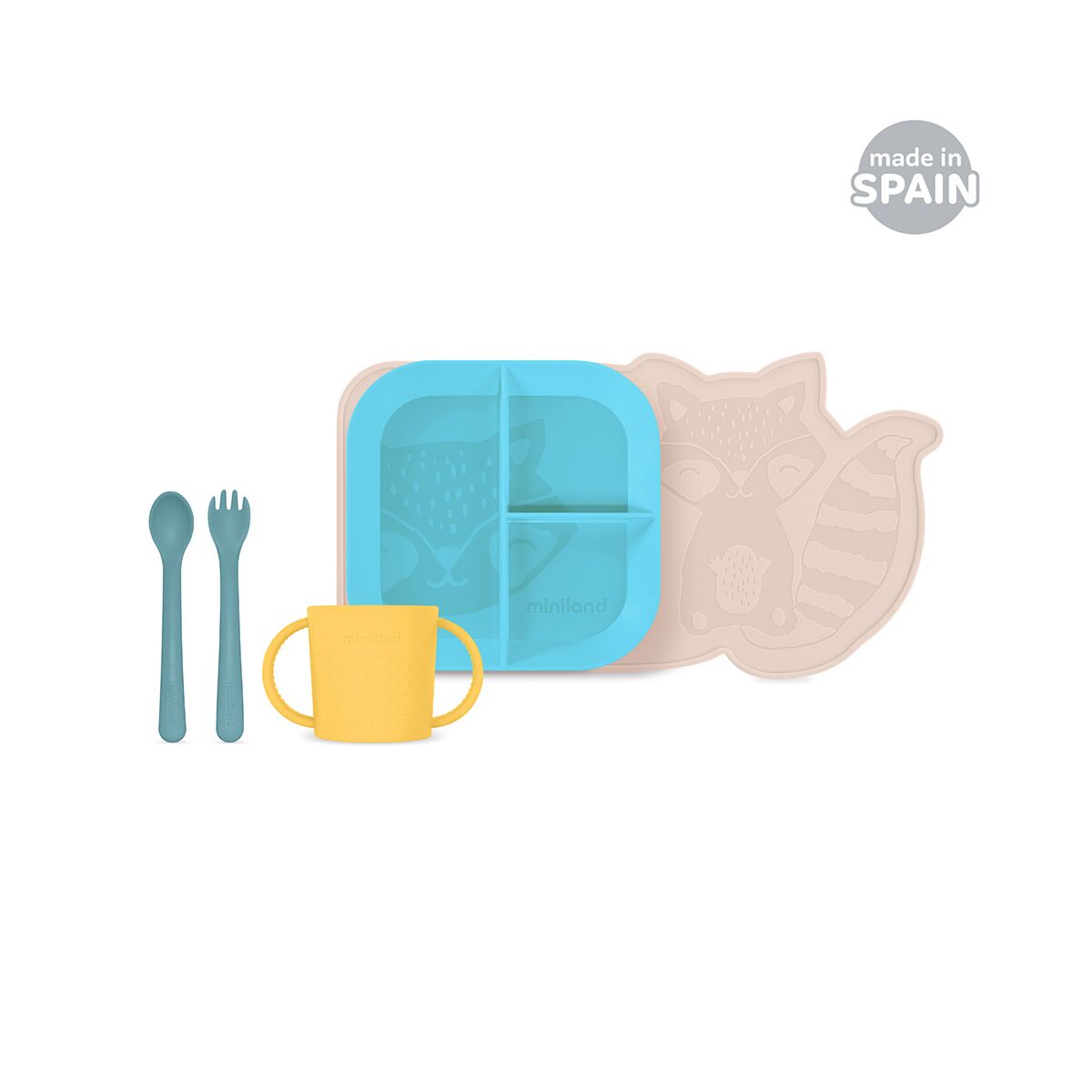 Miniland Baby Led Weaning Mealset Sunshine