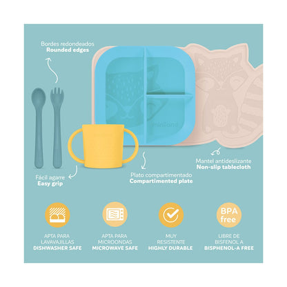 Miniland Baby Led Weaning Mealset Sunshine