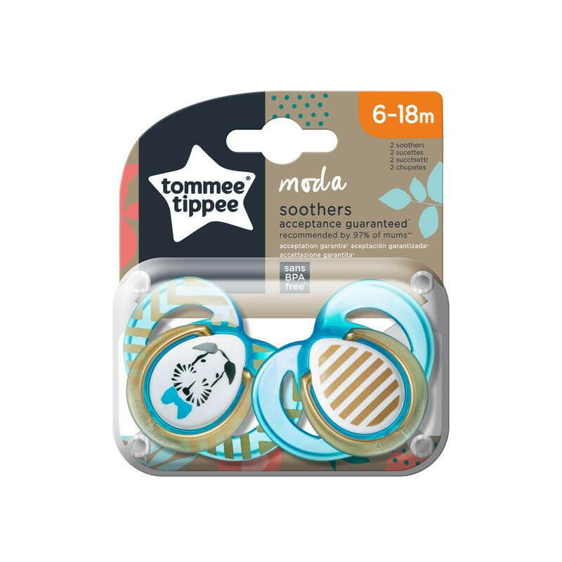 Tommee Tippee Moda Soother Pack of 2