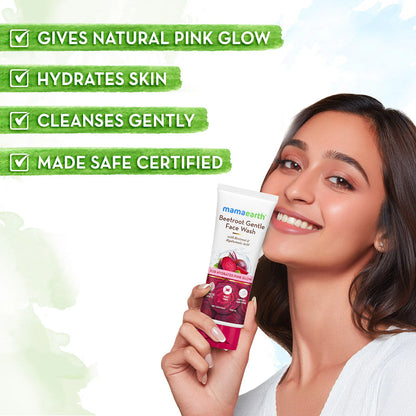Mamaearth Me Betroot Face Wash Regular (100ml)