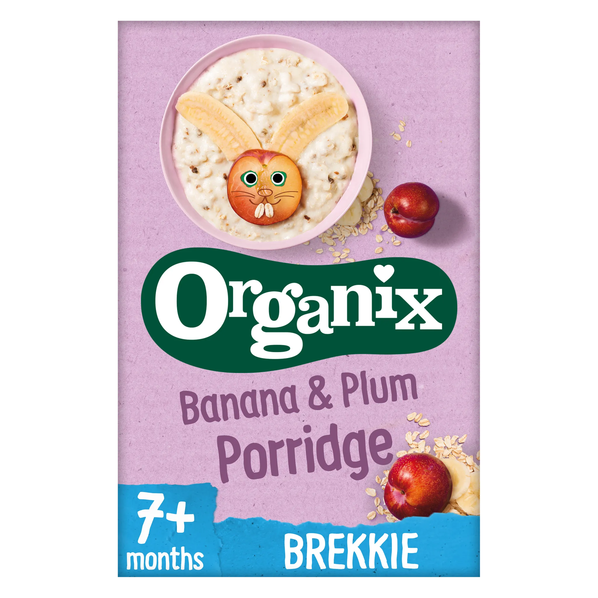 Organix Banana & Plum Porridge (200g)