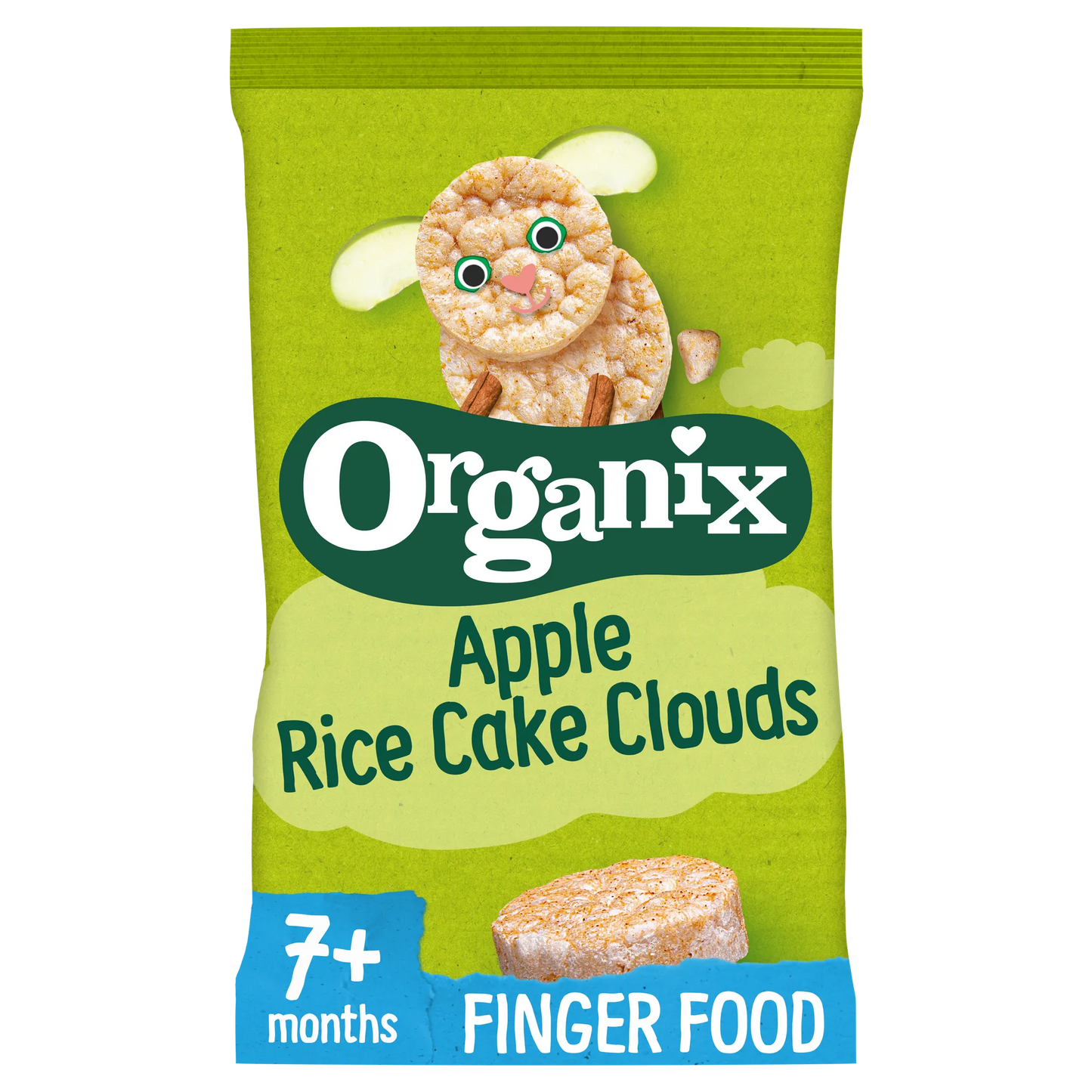 Organix Apple Rice Cake Clouds (40g)
