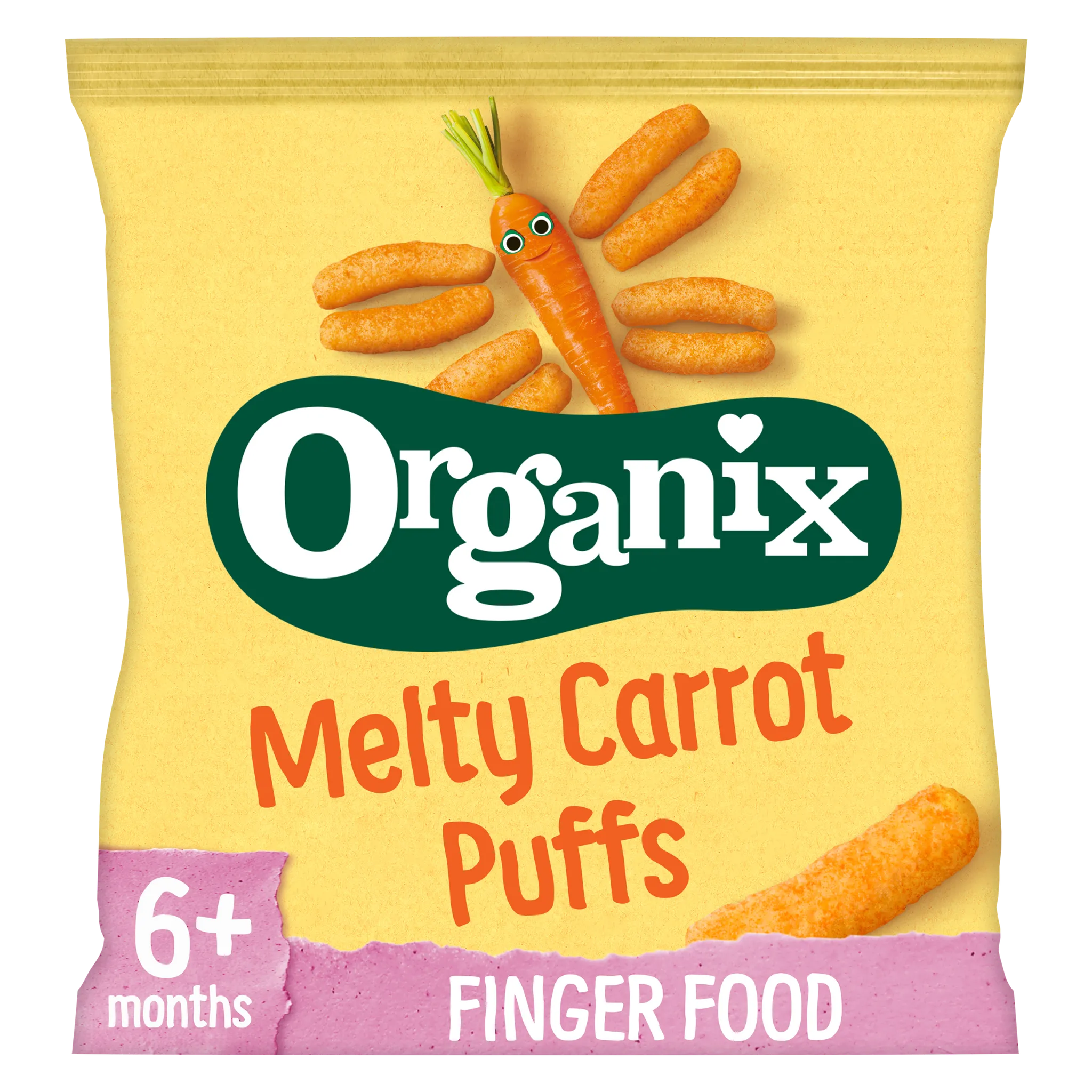 Organix Melty Carrot Puffs (20g)