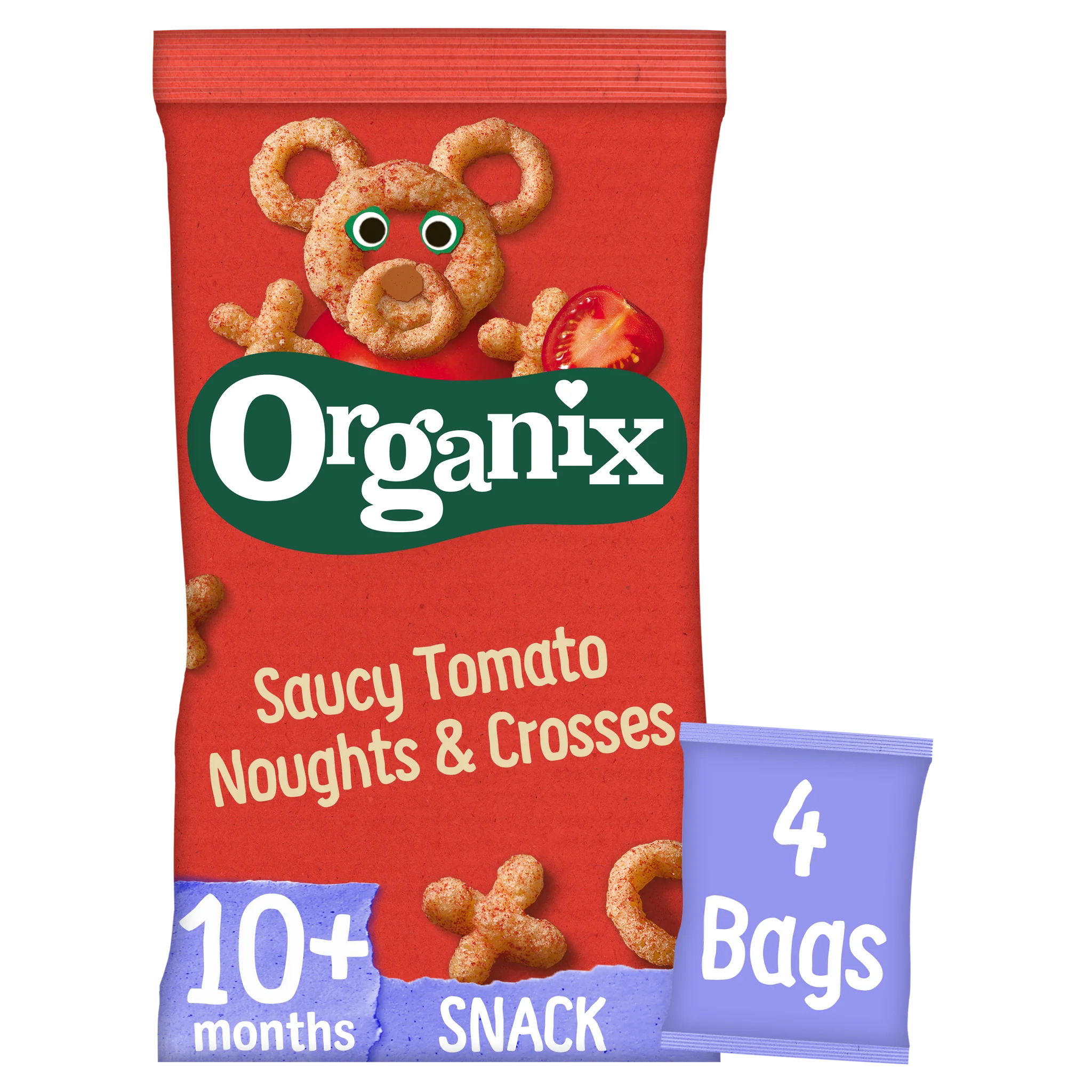Organix Saucy Tomato Noughts & Crosses Multipack