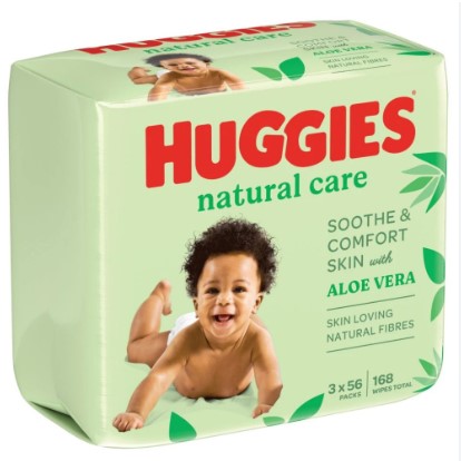 Huggies Baby Wipes Natural Care