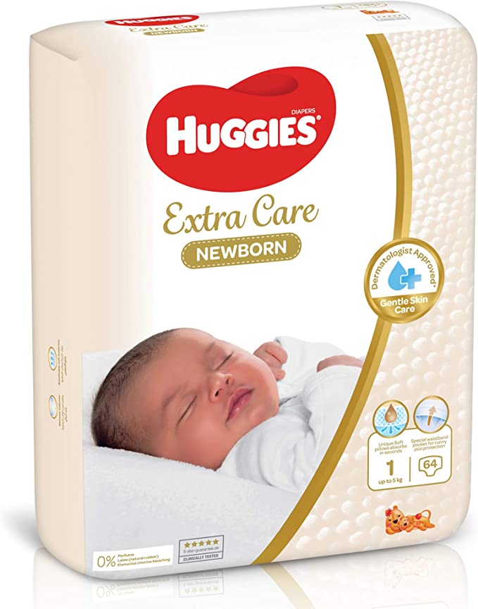 Huggies Extra Care Newborn Jumbo Pack