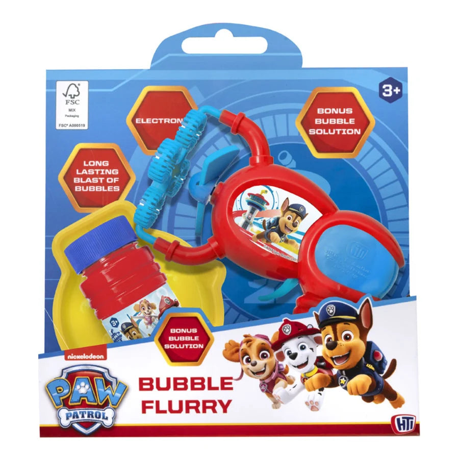PAW Patrol - Bubble Flurry Electronic Bubble Maker - 50ml