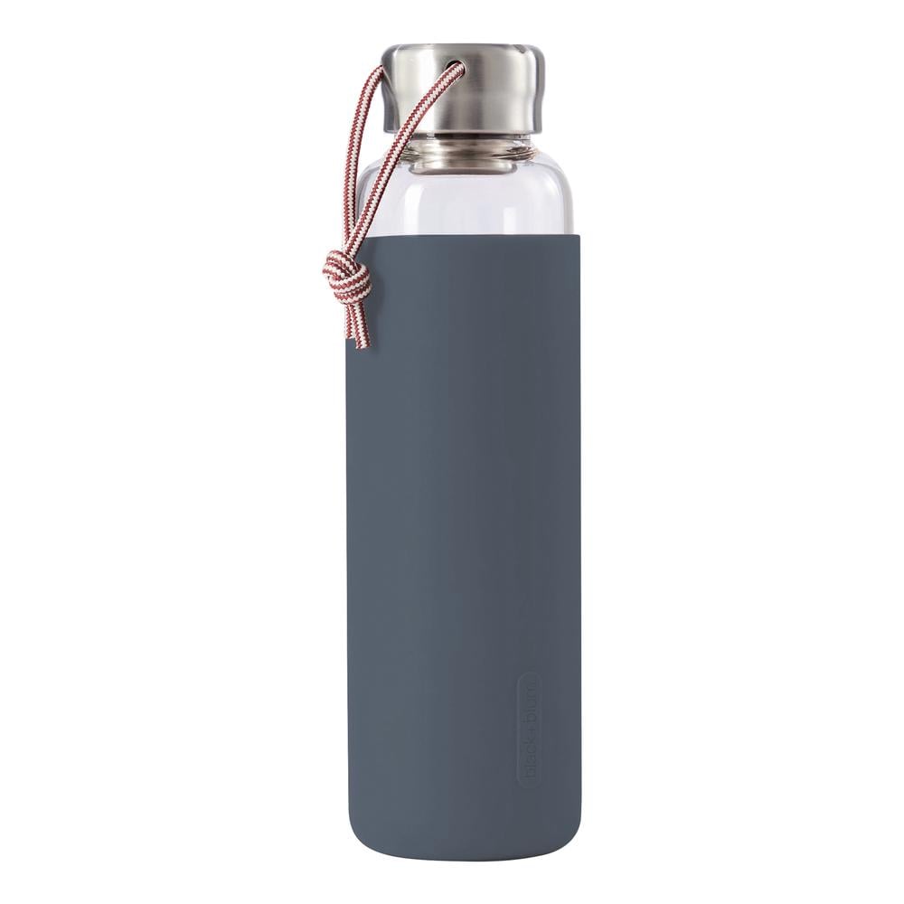 زجاجة ماء زجاجية من بلاك آند بلوم بلون الأردواز (600ml)