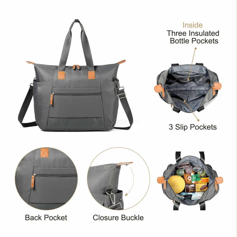Little Story Colorland Kenzie Pack and Go Baby Travel Diaper Tote Hand Bag