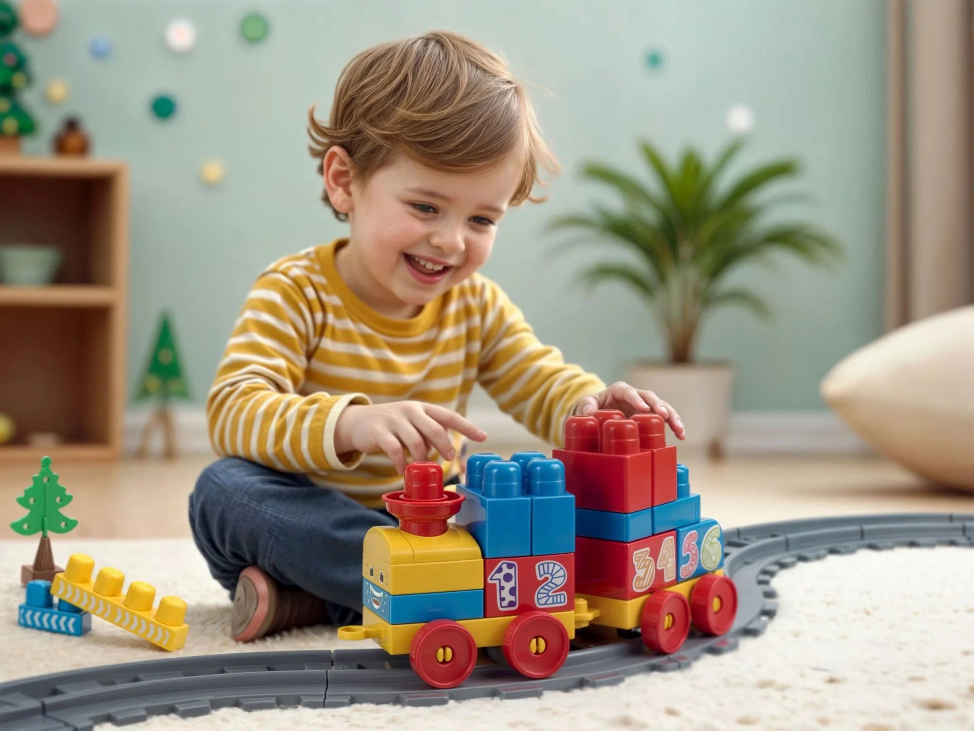 Dolu Train Set (36 Pcs)